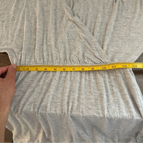 ❤️ GAP Light Gray Maxi Dress M - Picture 8 of 10